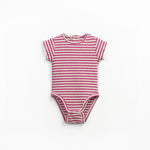 PLAY UP / Striped Rib body