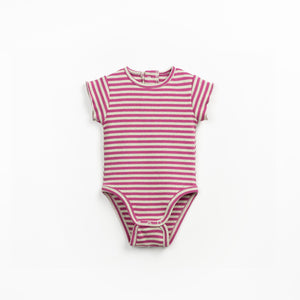 PLAY UP / Striped Rib body