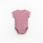 PLAY UP / Striped Rib body