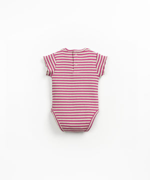 PLAY UP / Striped Rib body