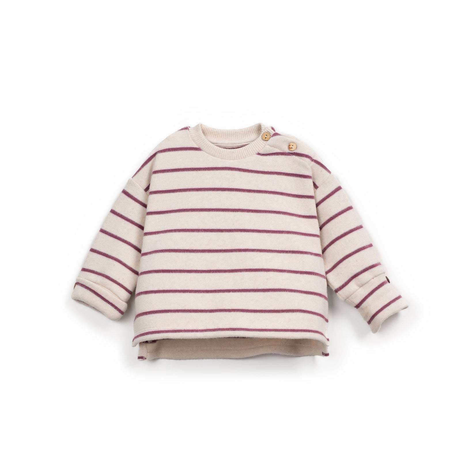 PLAY UP / Striped jersey sweat, BABY