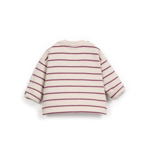 PLAY UP / Striped jersey sweat, BABY
