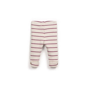 PLAY UP / Striped jersey leggings, BABY