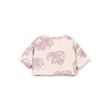 Printed jersey sweater