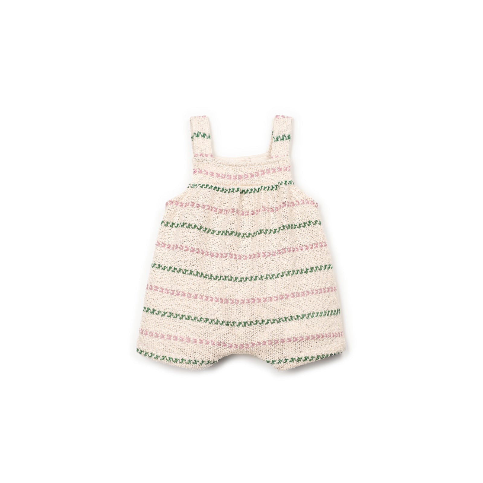 Striped flame jersey jumpsuit