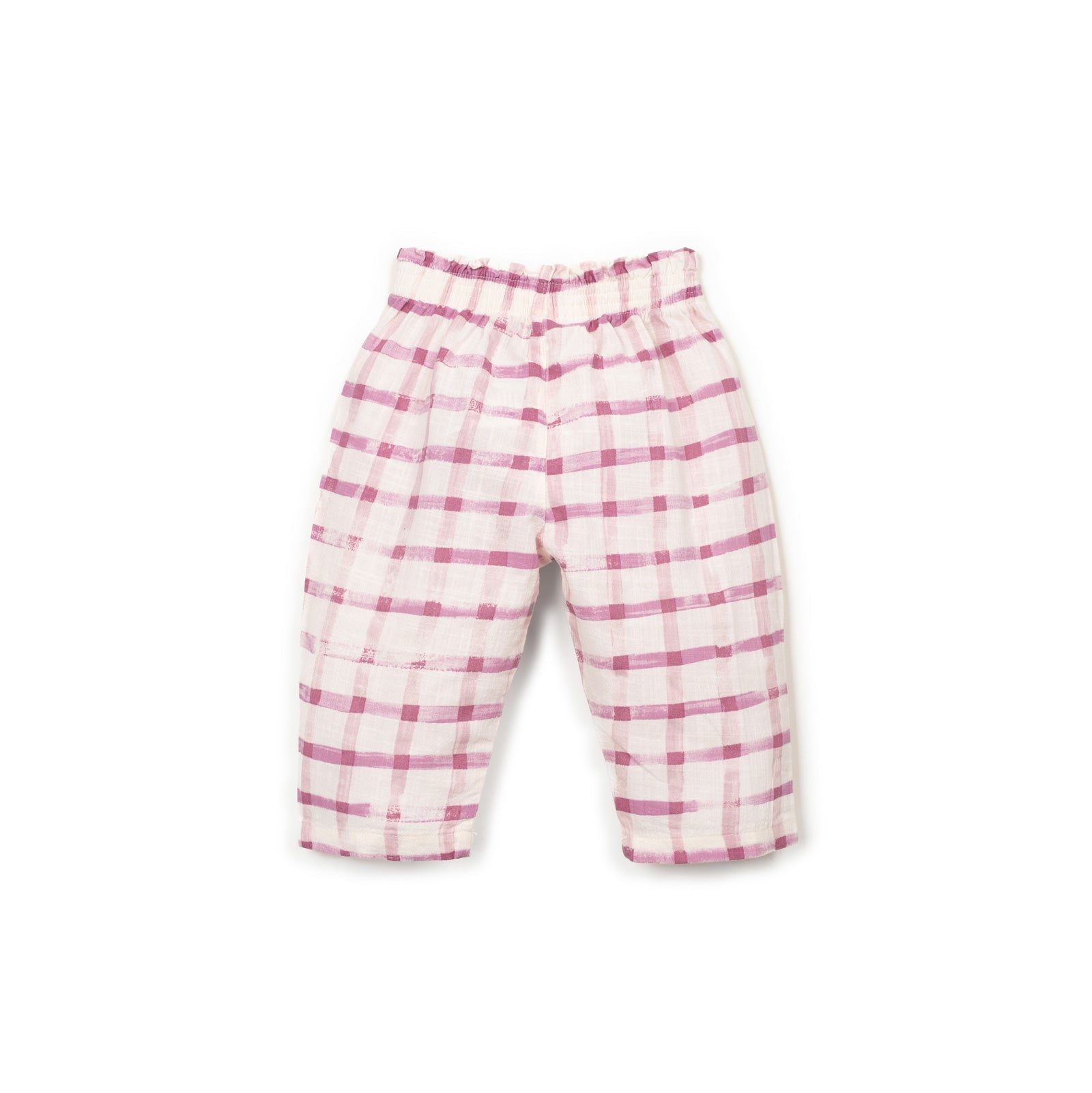 Printed woven trousers