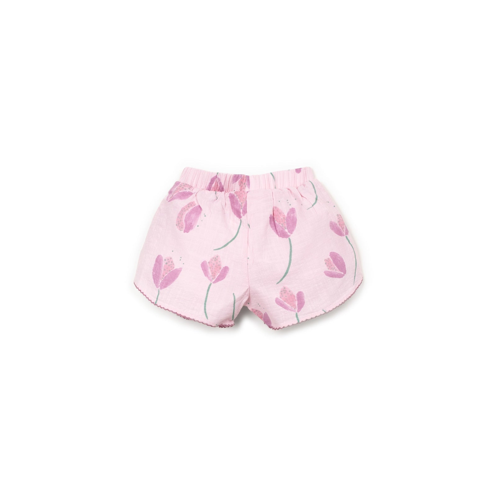 Printed woven shorts