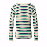 Ruby - pearled stripe