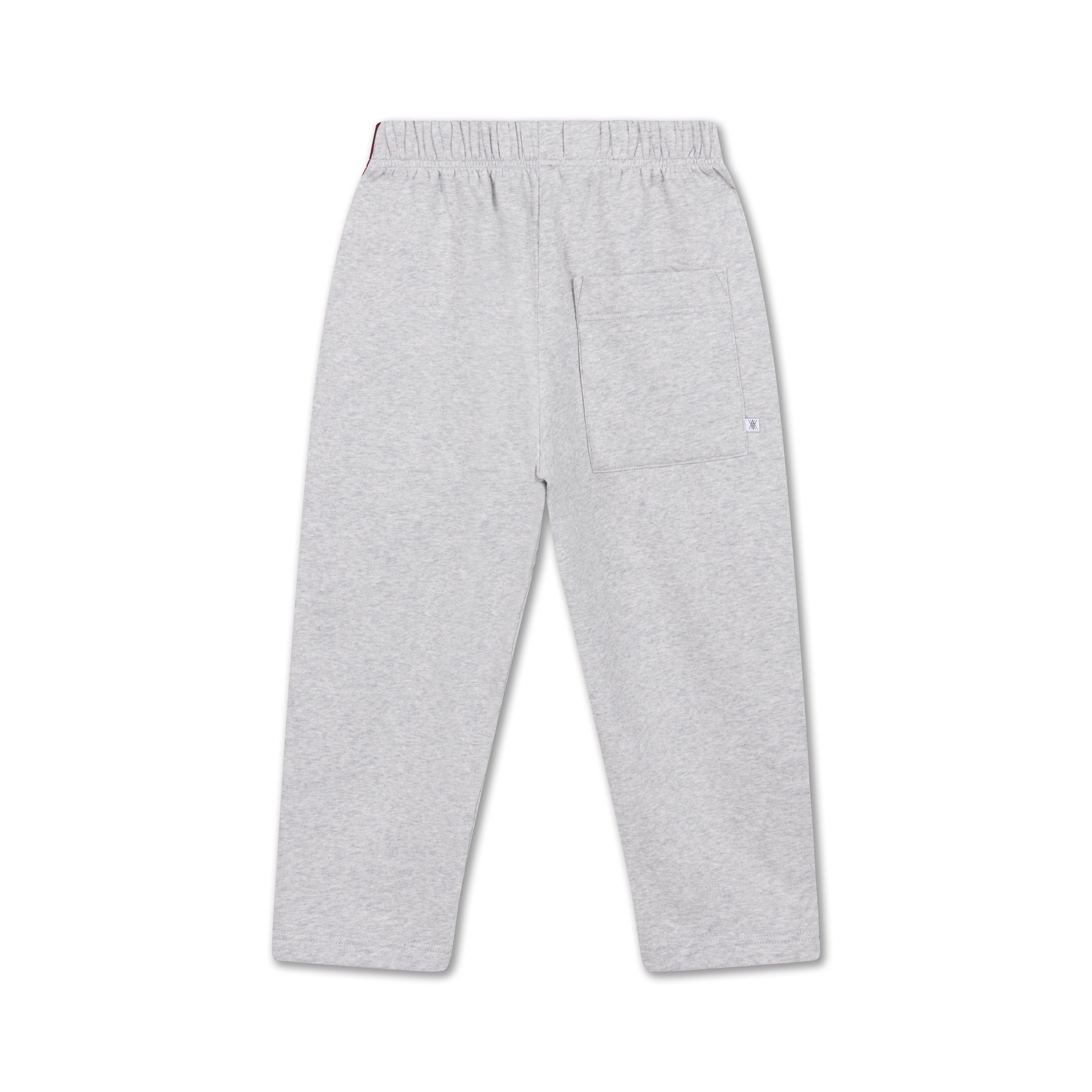 Loose ease pants - light mixed grey