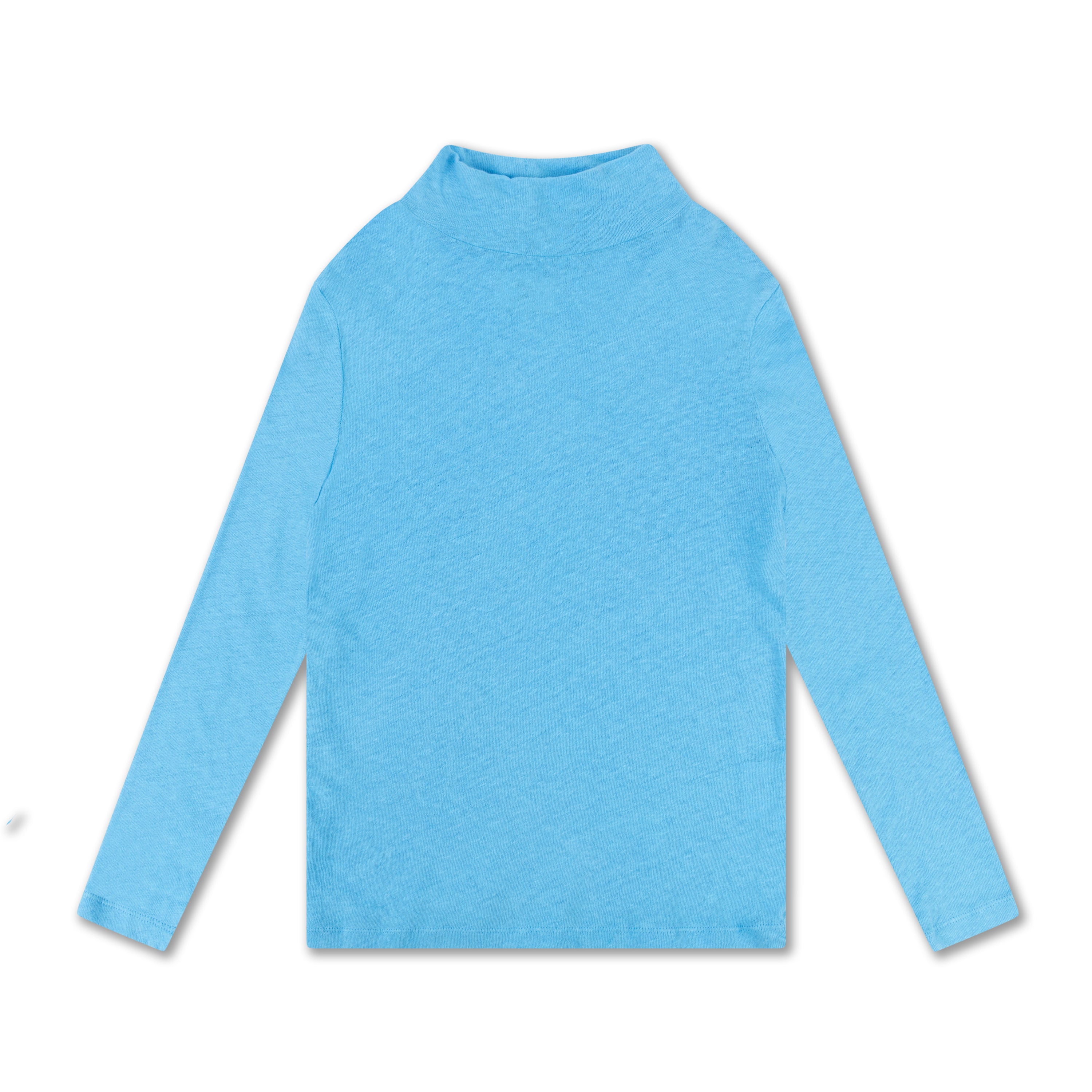 REPOSE / Turtle Neck - air blue