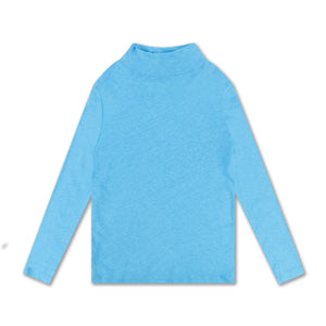 REPOSE / Turtle Neck - air blue