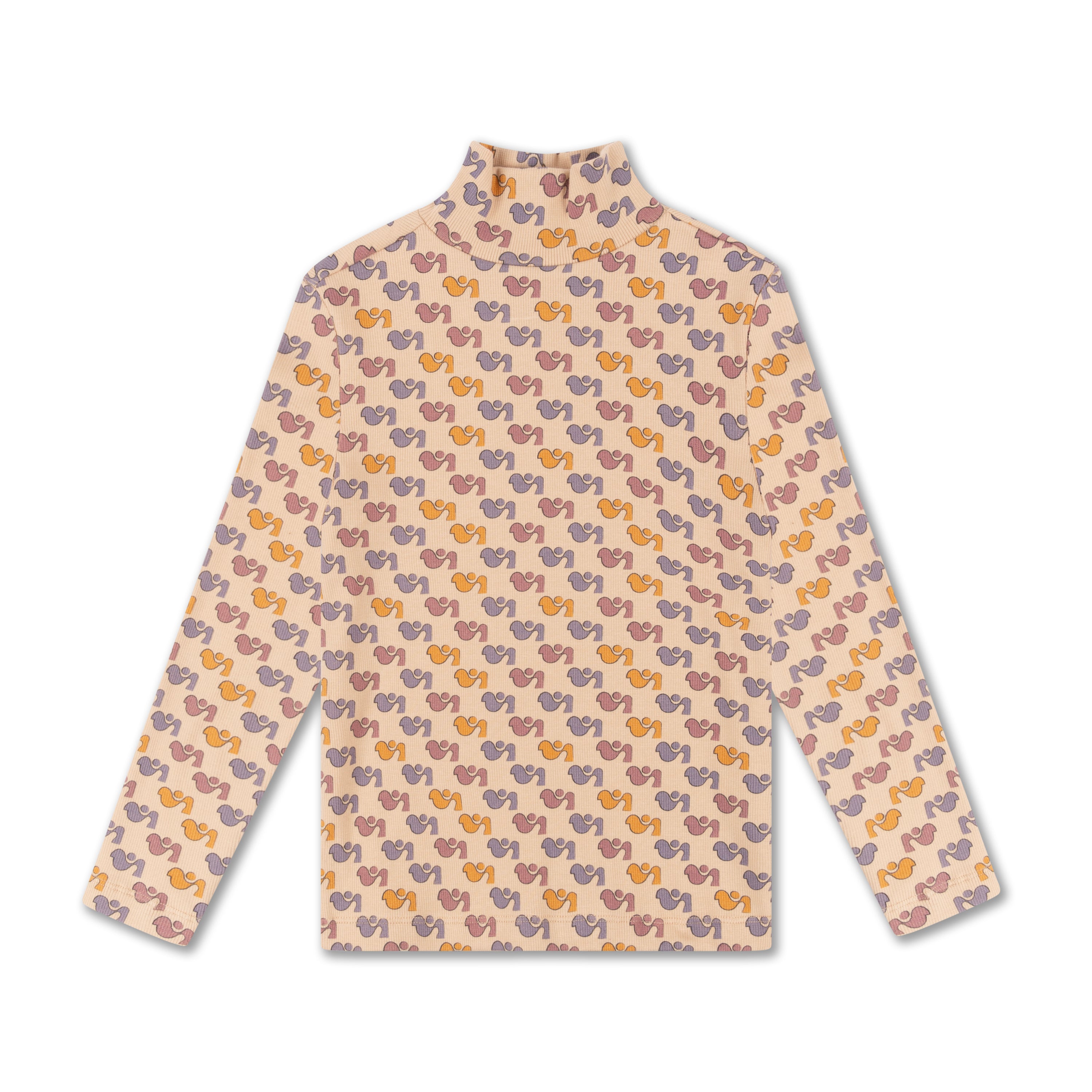 REPOSE / Turtle Neck - all over duck dots LAATSTE; 2jr / 92