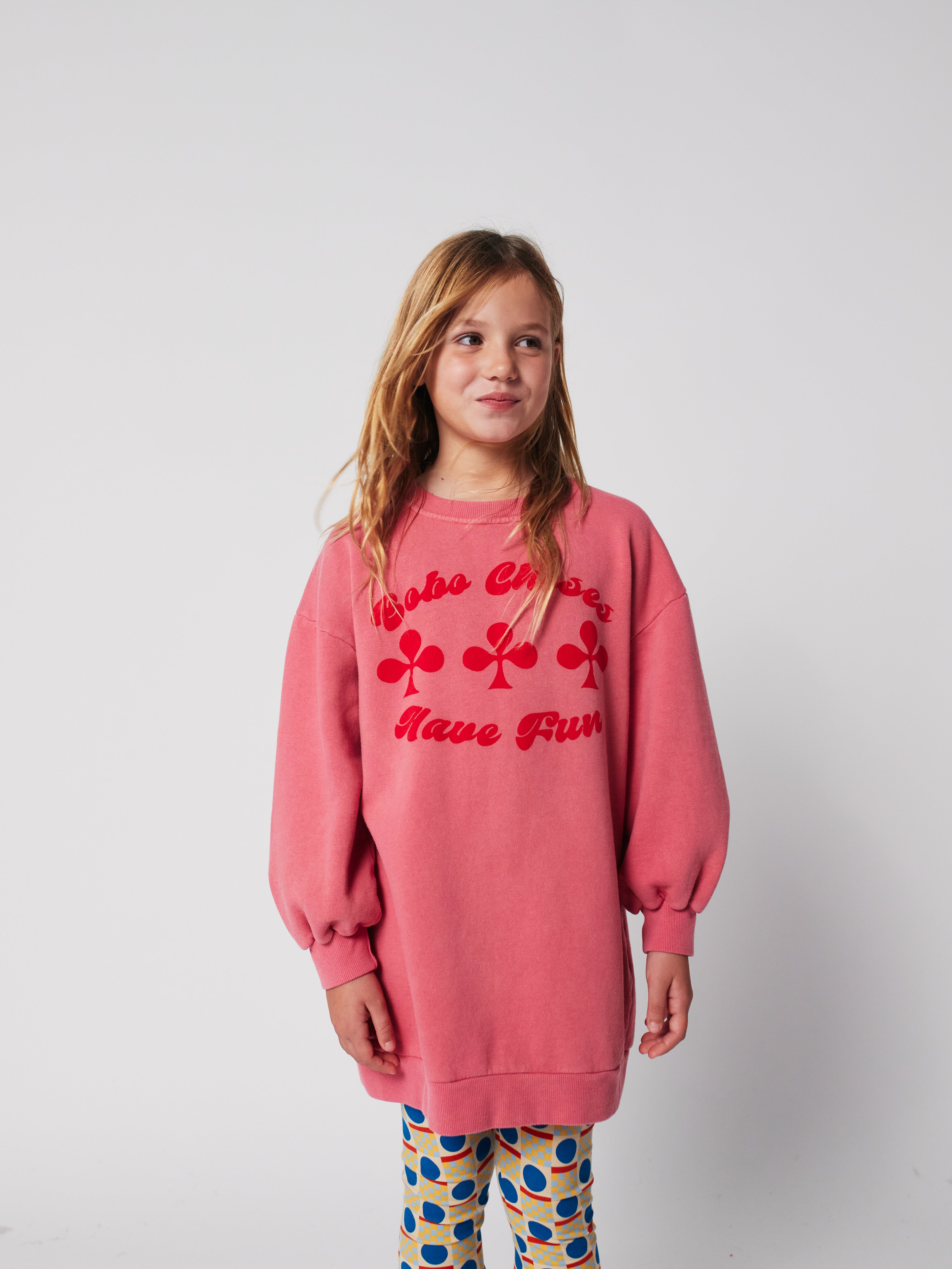 BOBO CHOSES / Have Fun sweatshirt dress