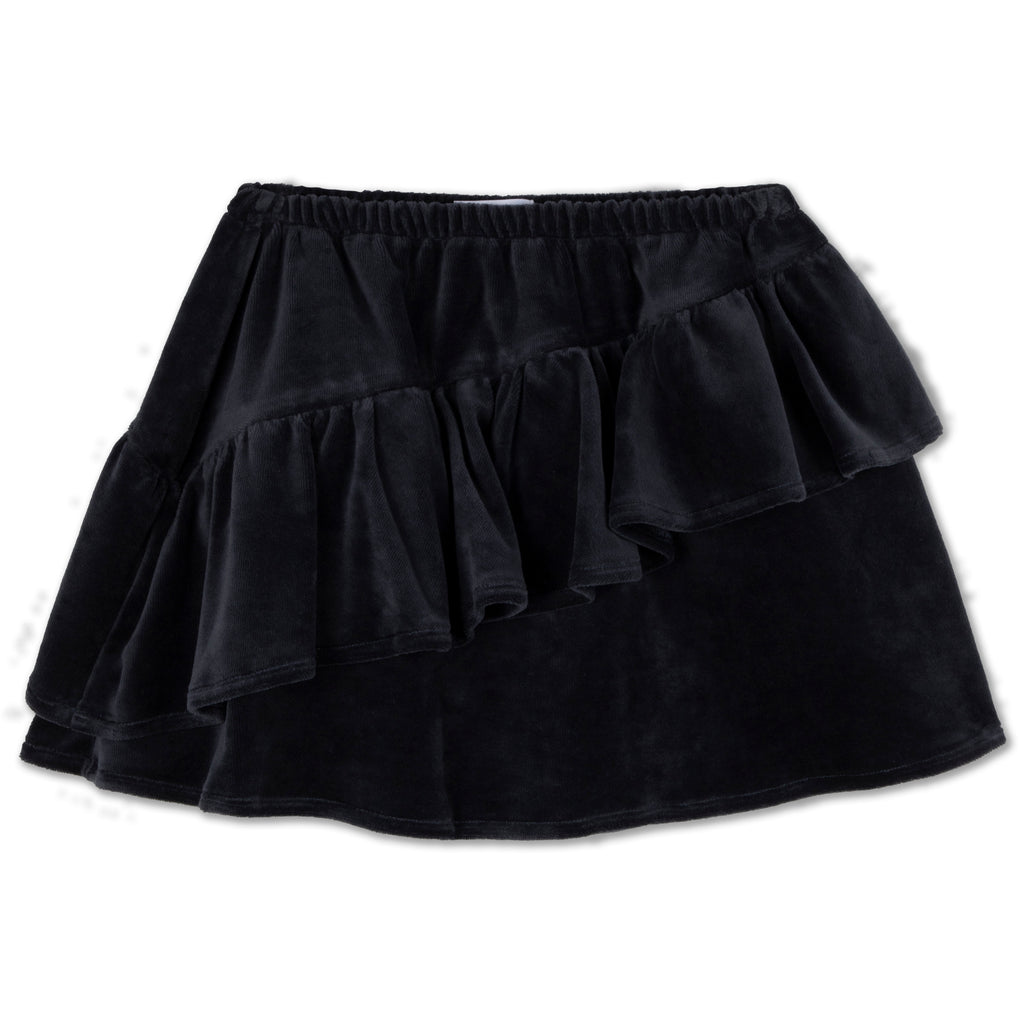 REPOSE / Ruffle Skirt - iron grey