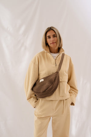 STUDIO NOOS / Brown Teddy Fanny Pack