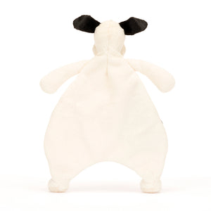JELLYCAT / Bashfull Black & Cream Puppy Comforter