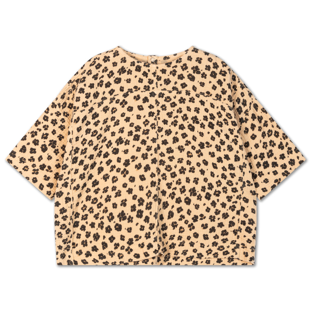 REPOSE / Handsome leopard flower tee LAATSTE; 6jr / 116