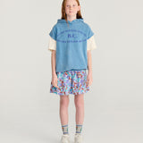 Watercolor ao fleece skirt