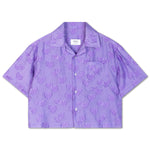 REPOSE/ Cropped shirt
