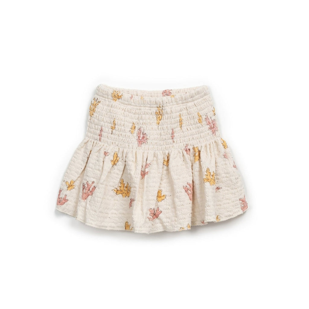 PLAY-UP / Printed jersey skirt
