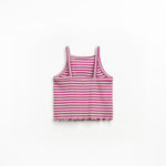 PLAY UP / Striped Rib top LAATSTE 3jr / 98