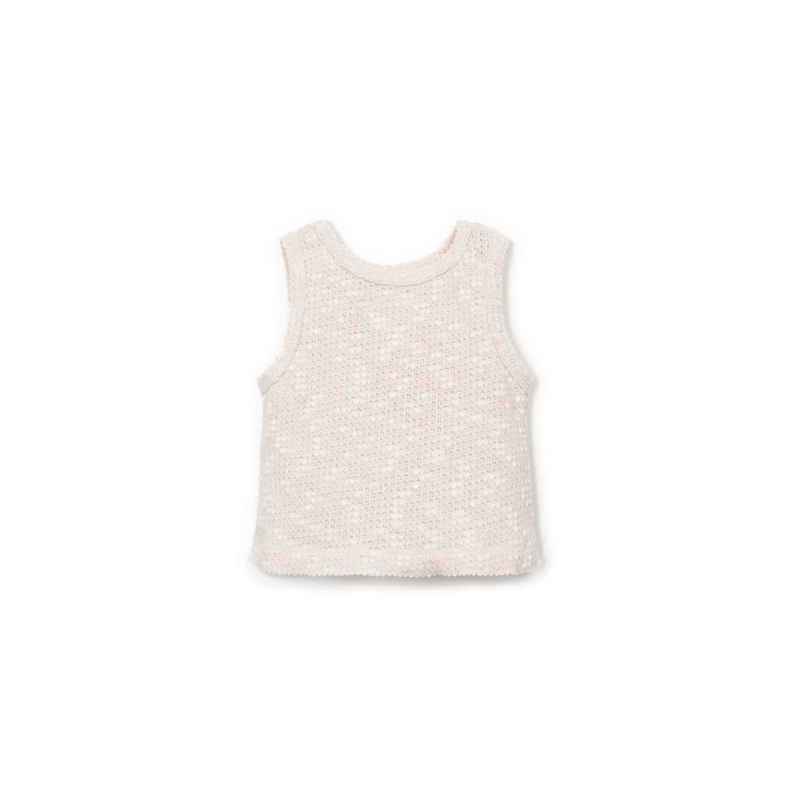 Embellished pique top