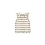 PLAY-UP / Striped rib top