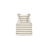 Striped rib top