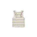 PLAY-UP / Striped rib top