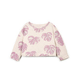 Printed jersey sweater