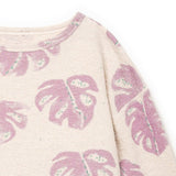 Printed jersey sweater
