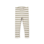 PLAY-UP / Striped rib leggings