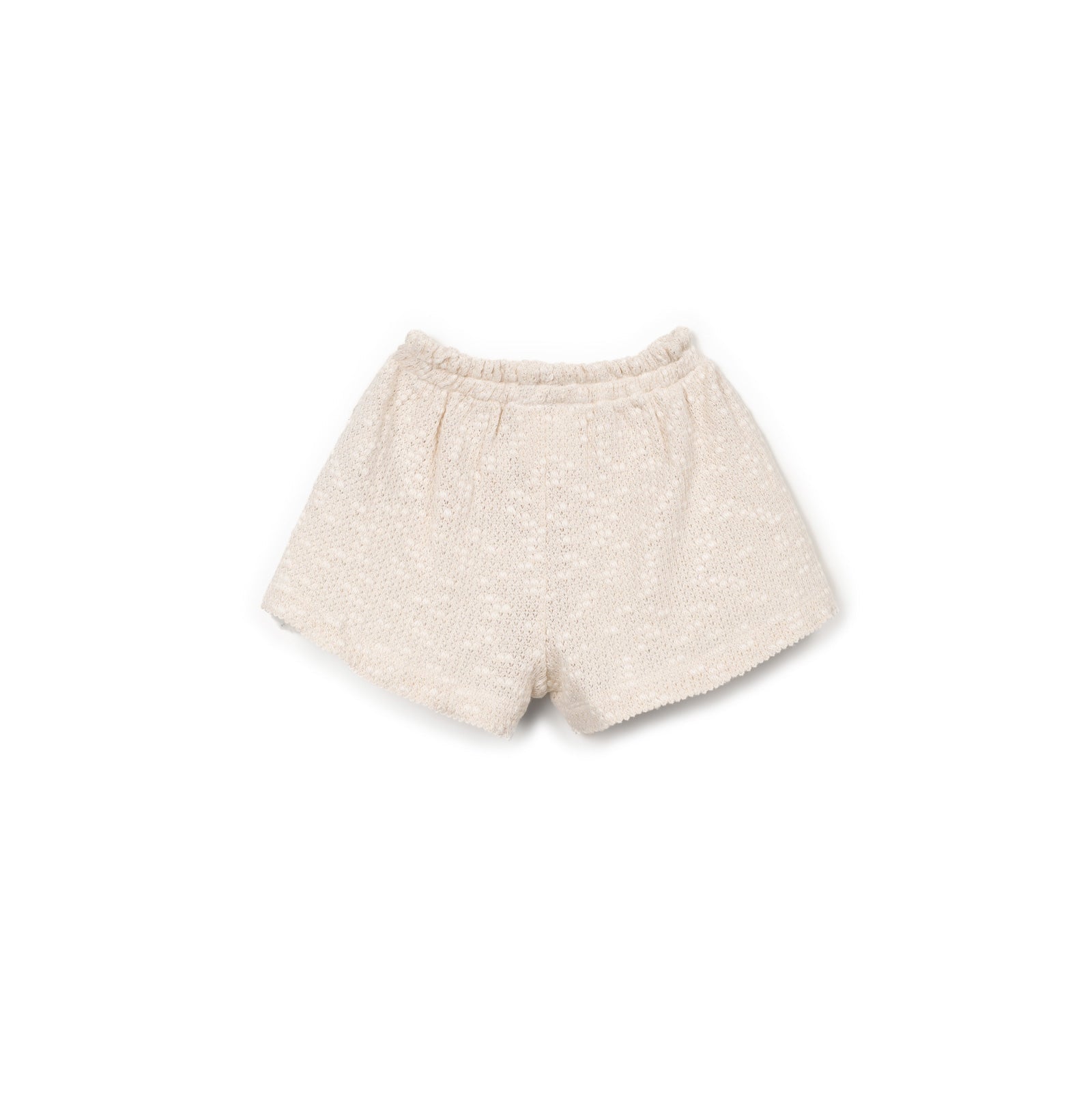 Embellished pique shorts
