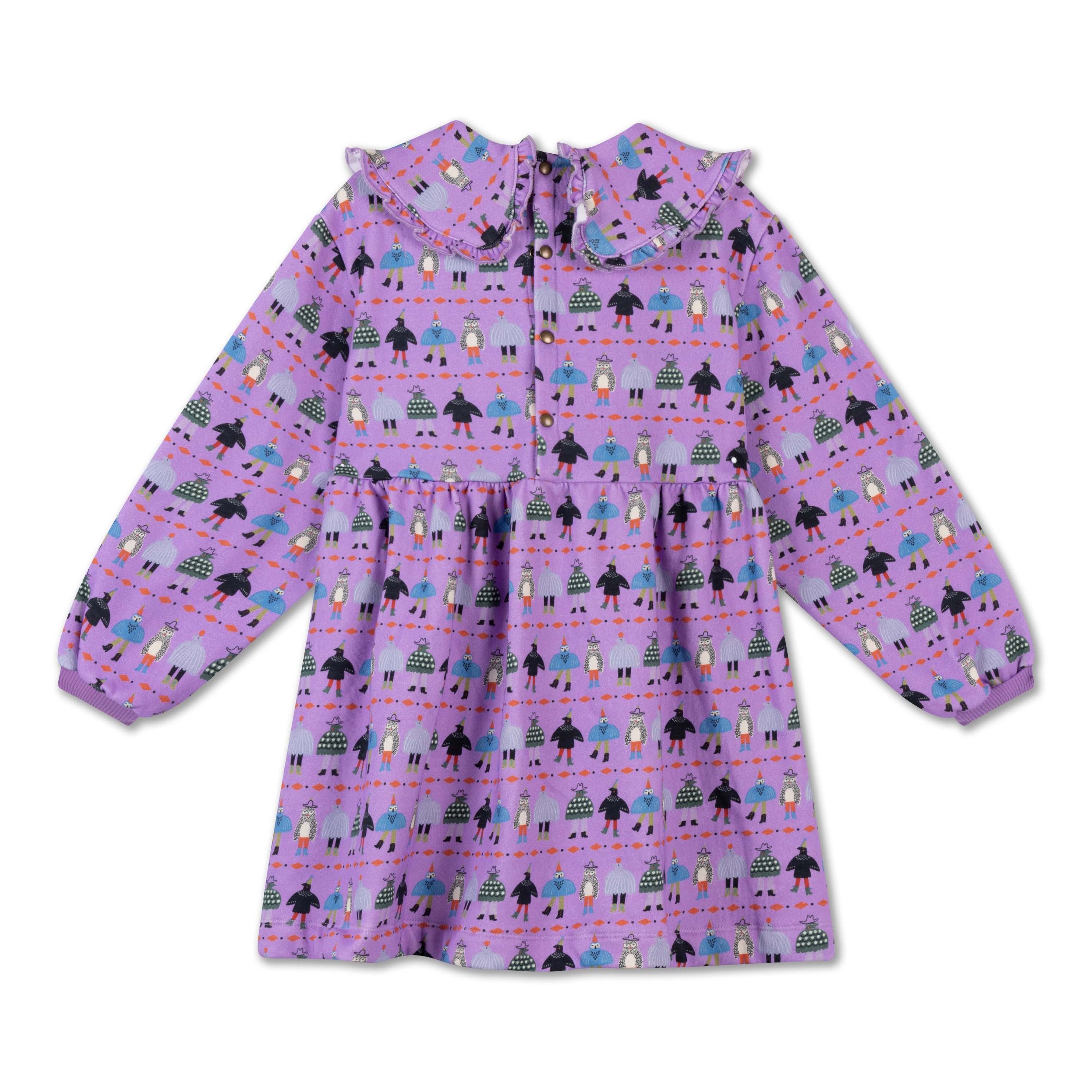 REPOSE / Fancy collar sweat dress