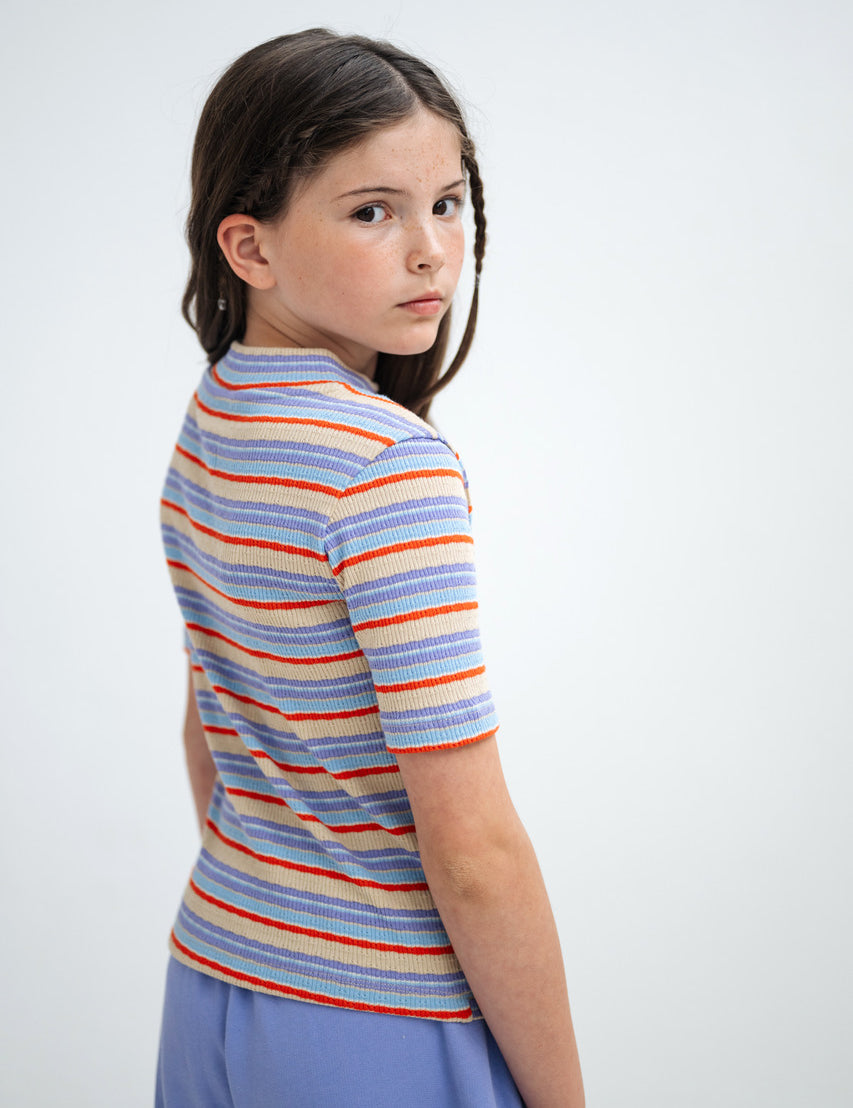 Slim turtle neck tee