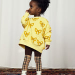 MINI RODINI / 2-pack flower leggings, BABY