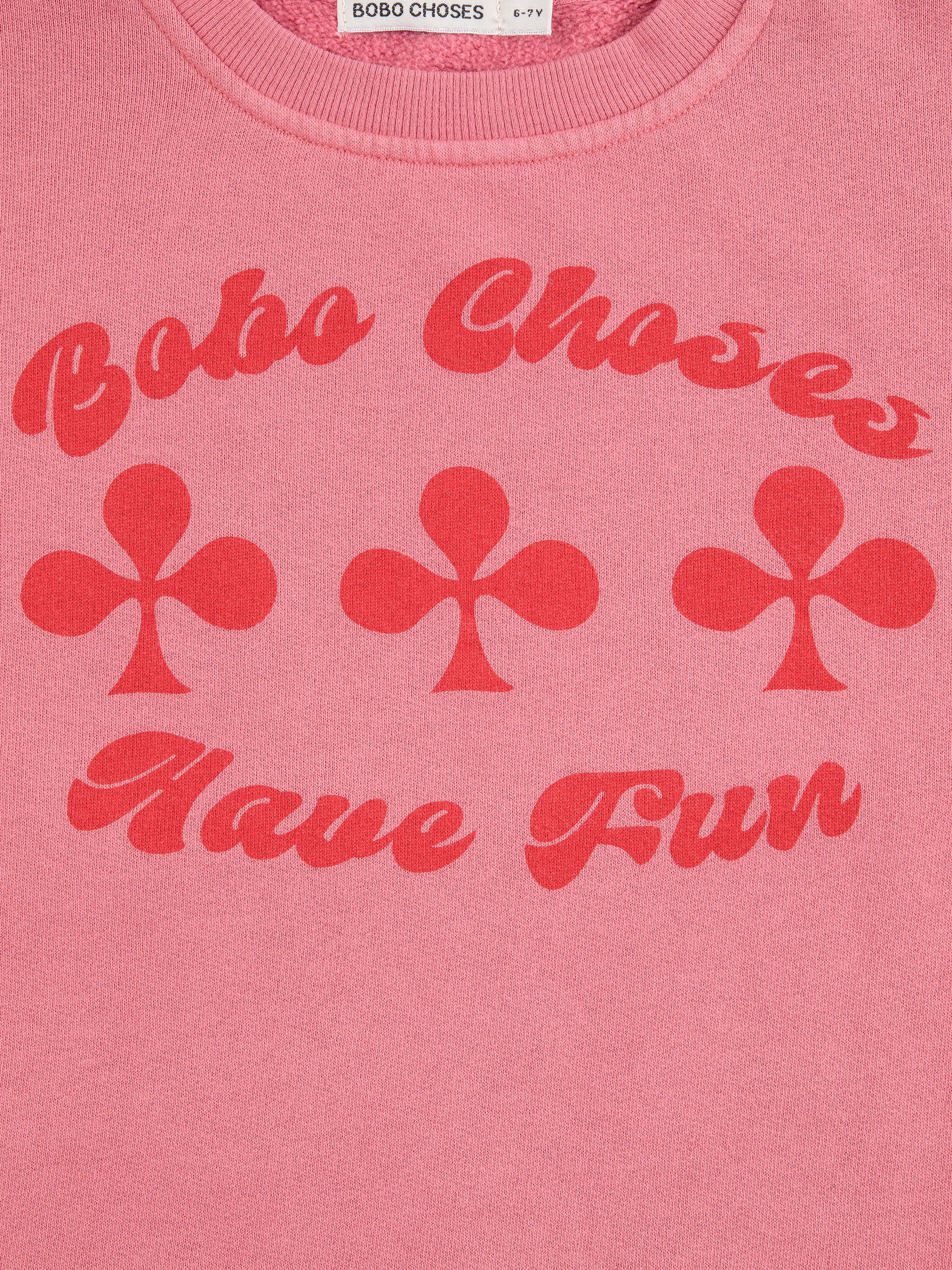 BOBO CHOSES / Have Fun sweatshirt dress