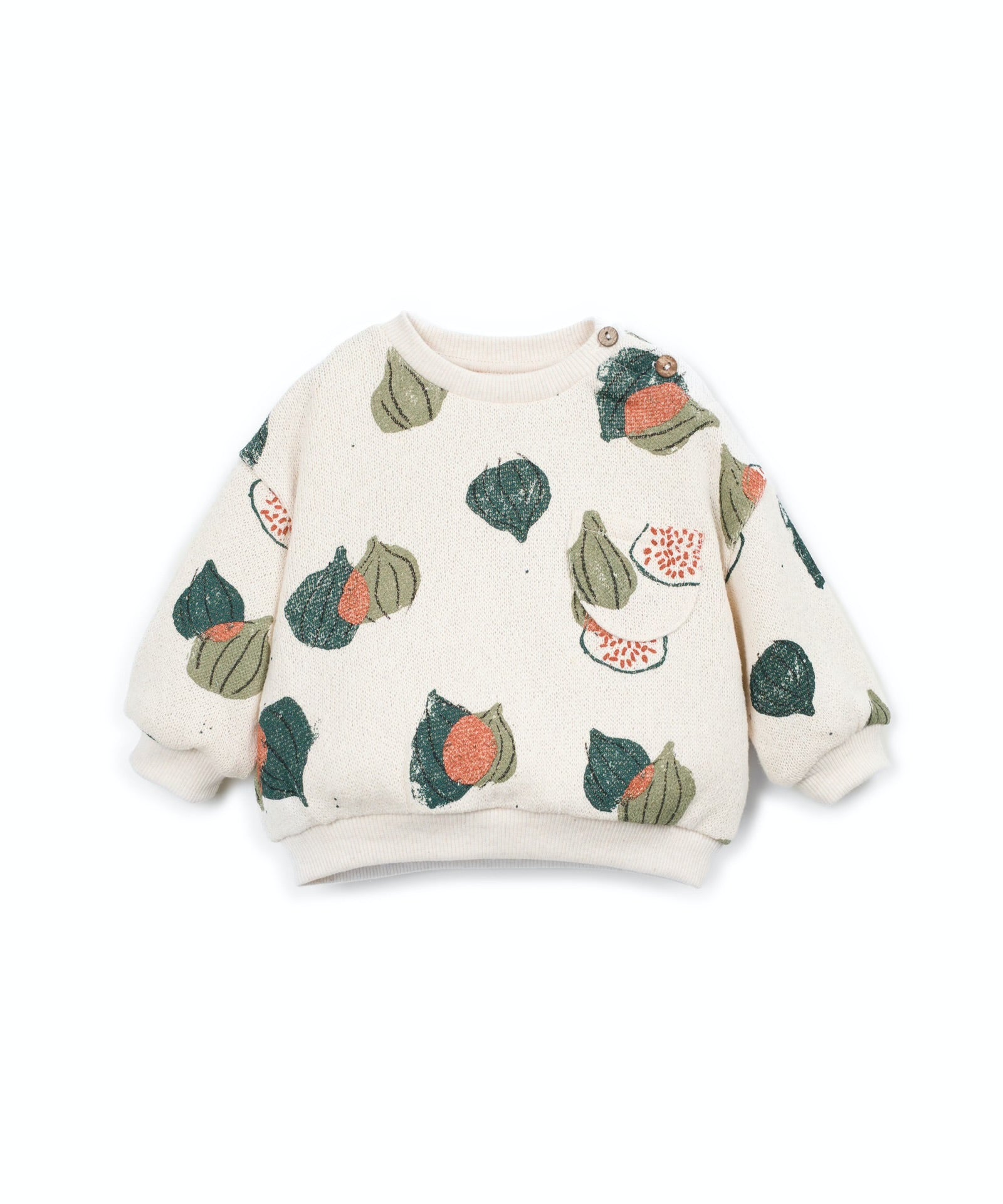 Printed Jersey Sweater