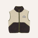 Ecru Teddy Vest