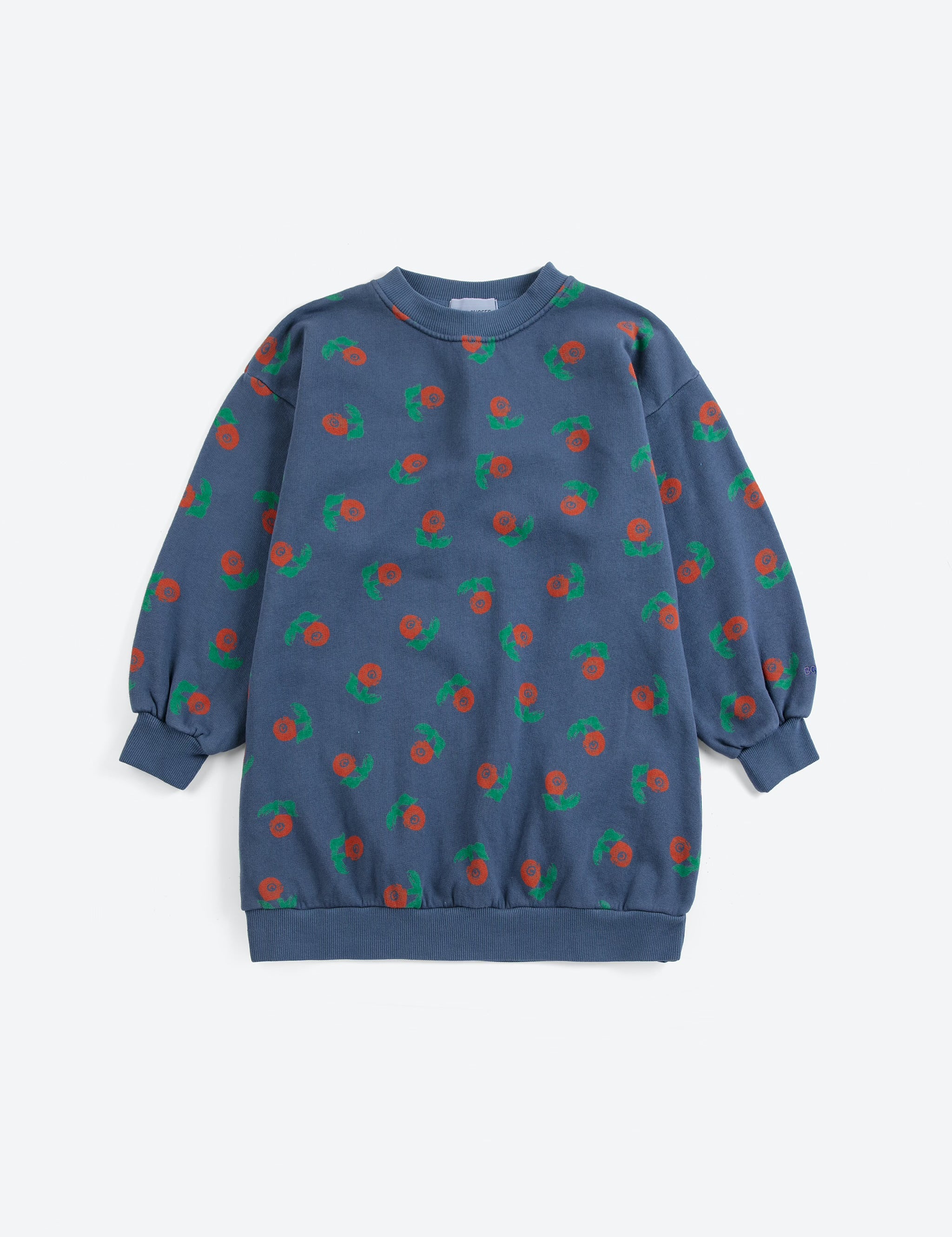 Stamp Bloom ao sweatshirt dress