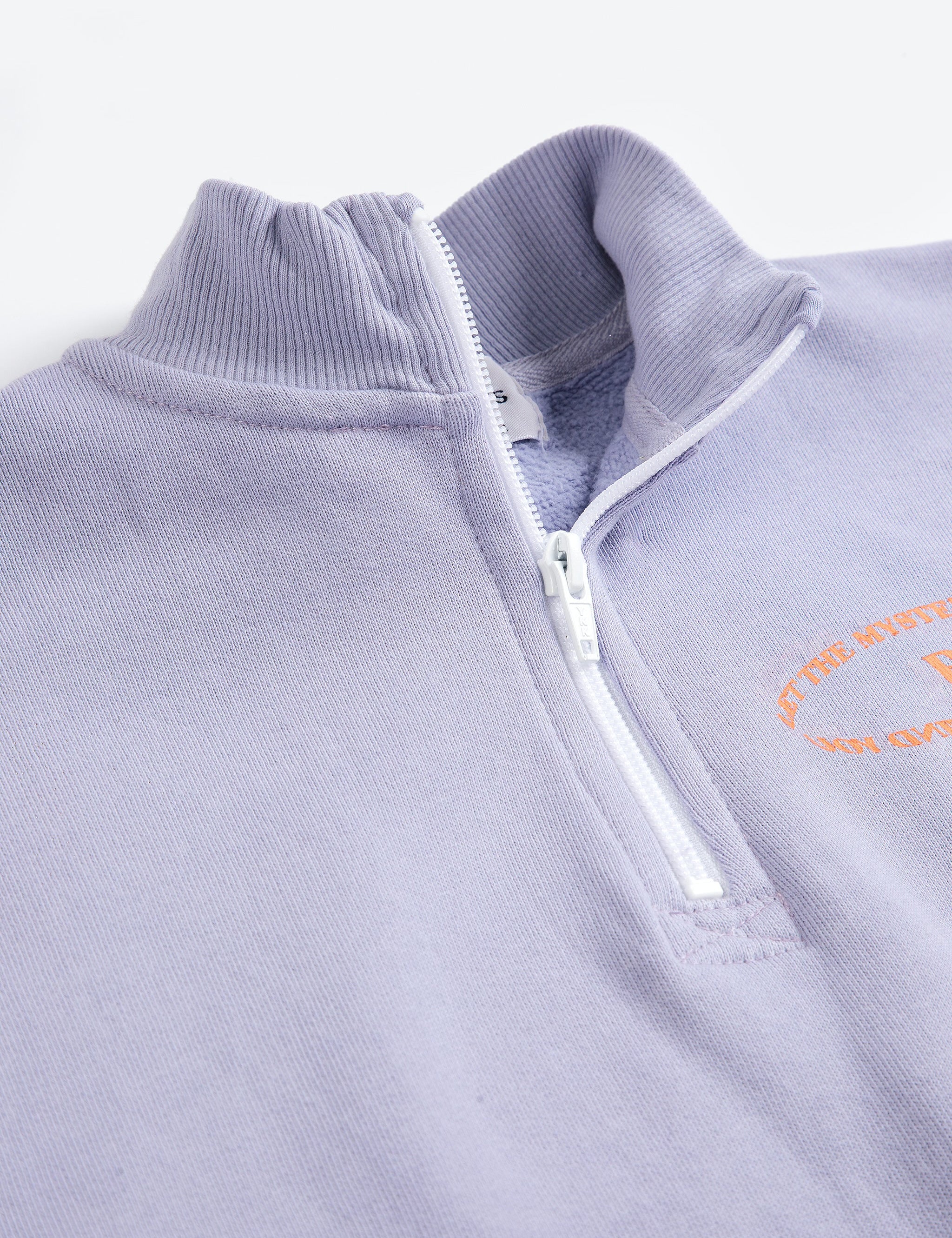 Mystery BC half zipped sweatshirt