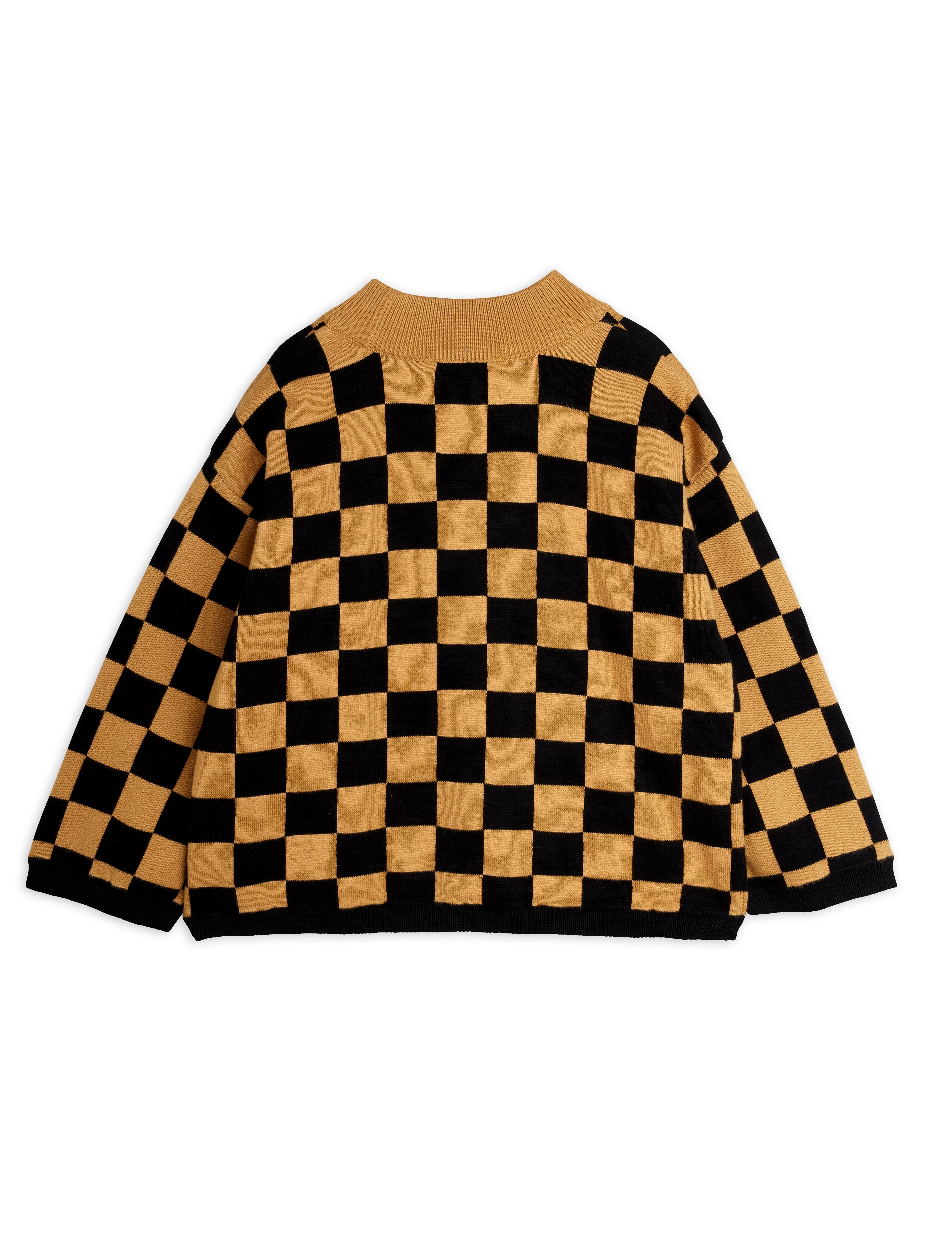 Chess Check knitted sweater