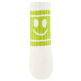 Socks stripes smile - limegroen