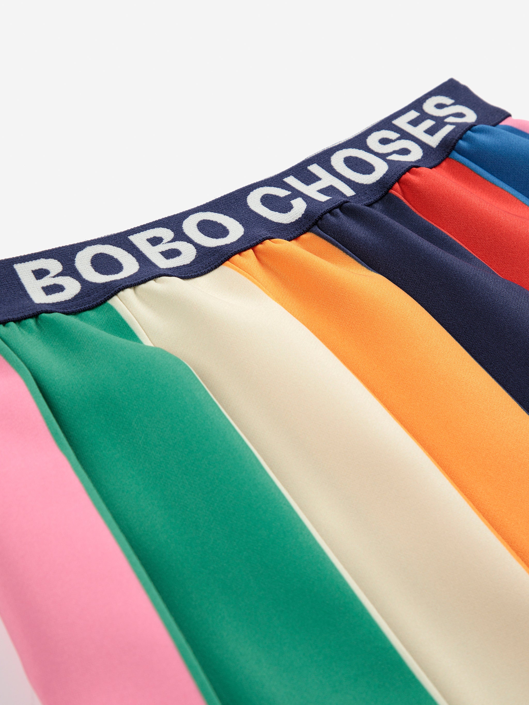 BOBO CHOSES / Bobo Color block pleated skirt