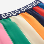 BOBO CHOSES / Bobo Color block pleated skirt