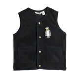 Penguin Patch Microfleece Vest