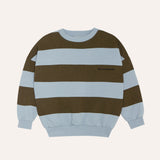 Green Stripes sweatshirt