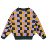 Knit slouchy sweater