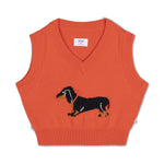 REPOSE / knit v neck spencer