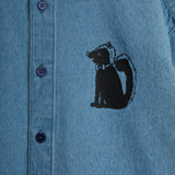 LW denim skunk shirt